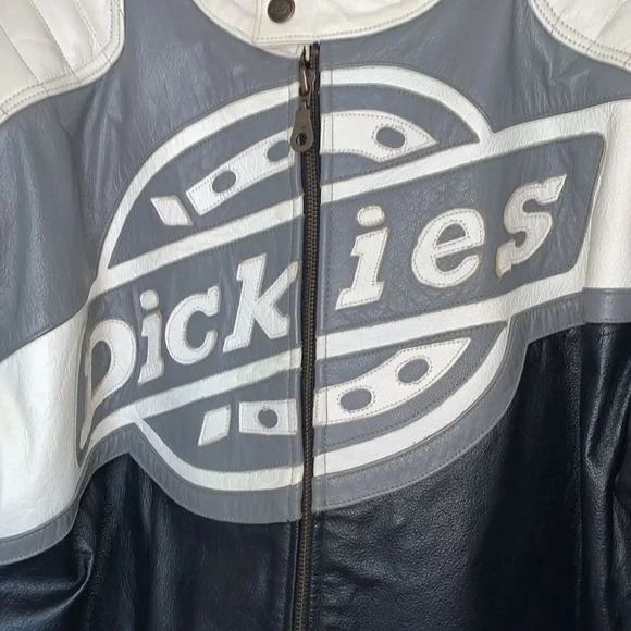 Vintage Dickies Leather Riding Jacket - Picture 3 of 6